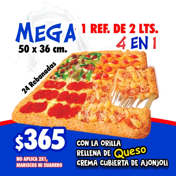 pizza rectangular